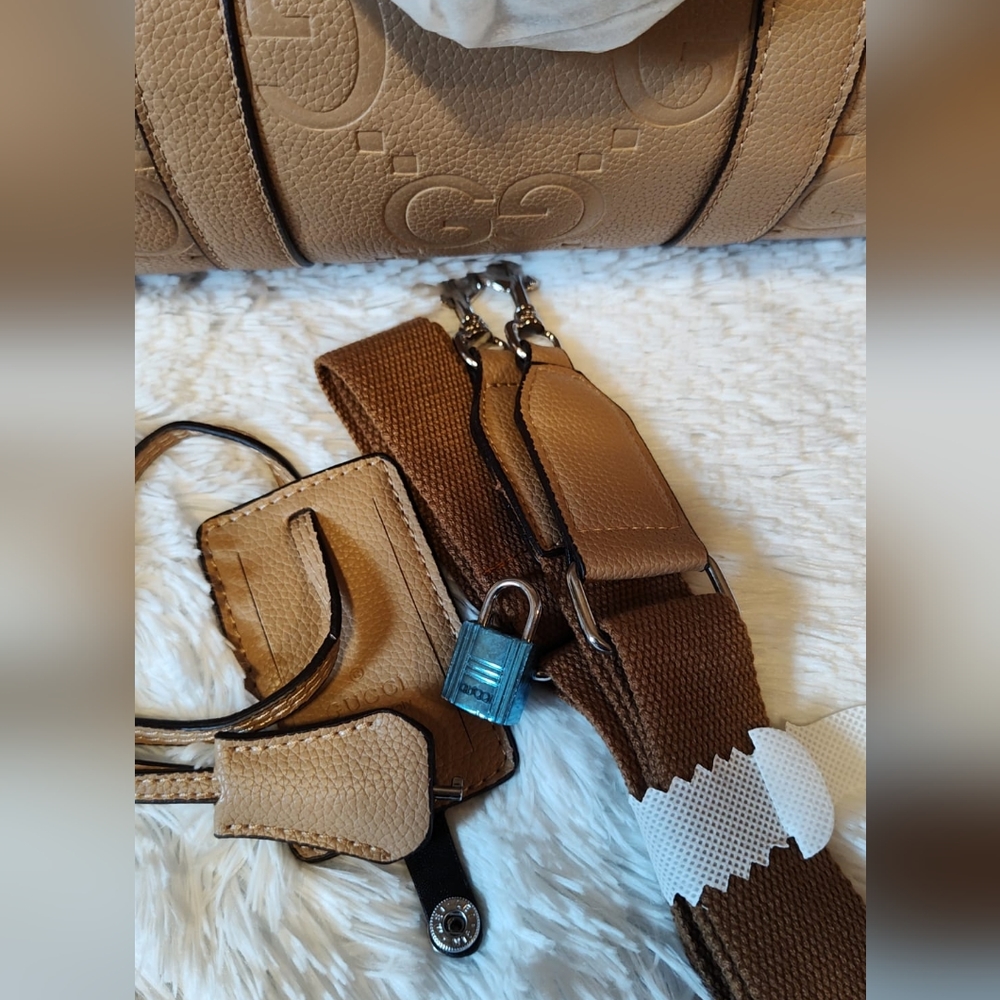 Gucci Jumbo duffle - tan